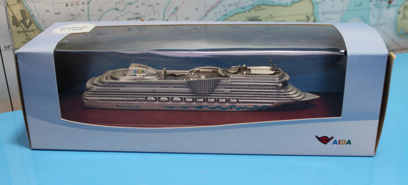 Cruise ship "AIDAsol" mod. Sphinx-class grey version (1 p.) GER 2011 in 1:1400